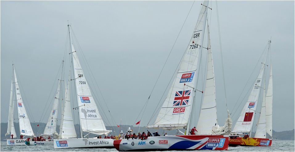 On the start at Brest