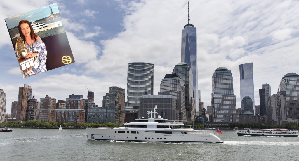 Perini NAVI_ Grace E in NY City_Yachting Pleasure