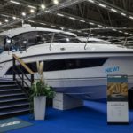 Boats of the Vene 23 Båt Show are Terhi, Quarken and Grandezza