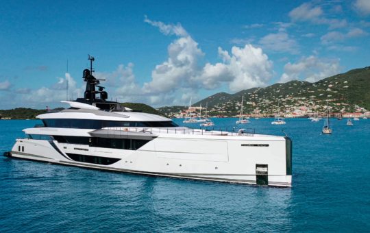 CRN DELIVERS THE M/Y 141 SUPERYACHT