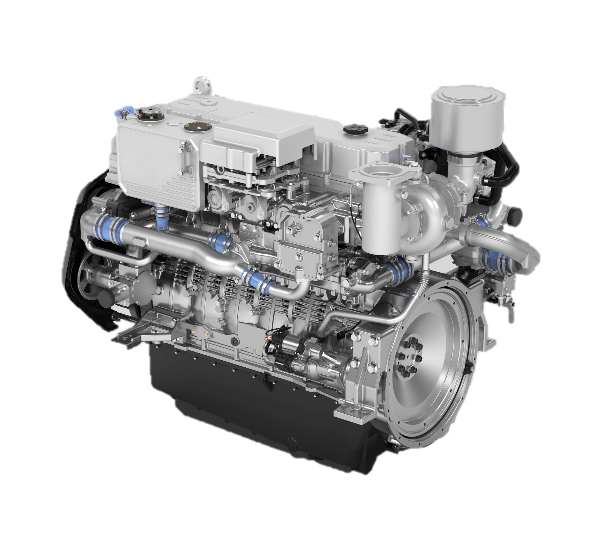 HD Hyundai Infracore ecofriendly electronic marine engines