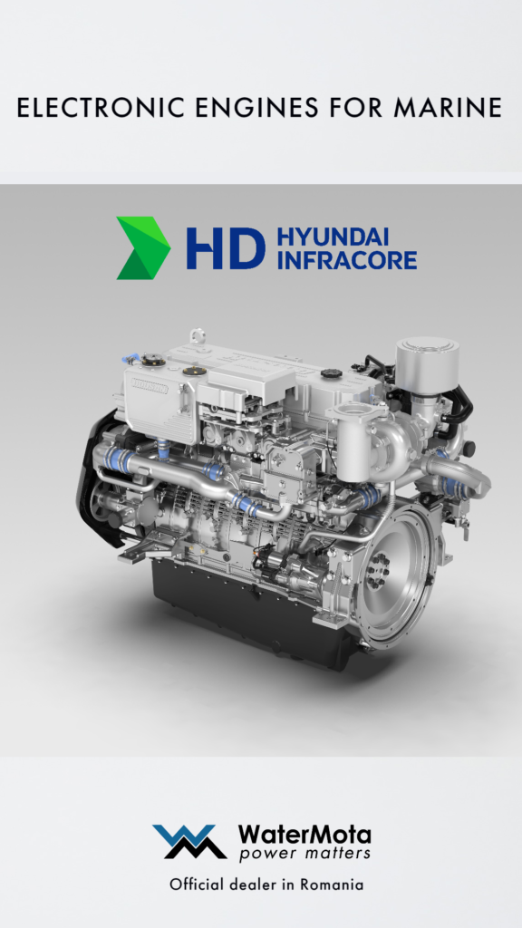 HD Hyundai Infracore eco-friendly electronic marine engines