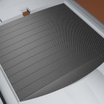 hard-top carbonio lamellare render closed