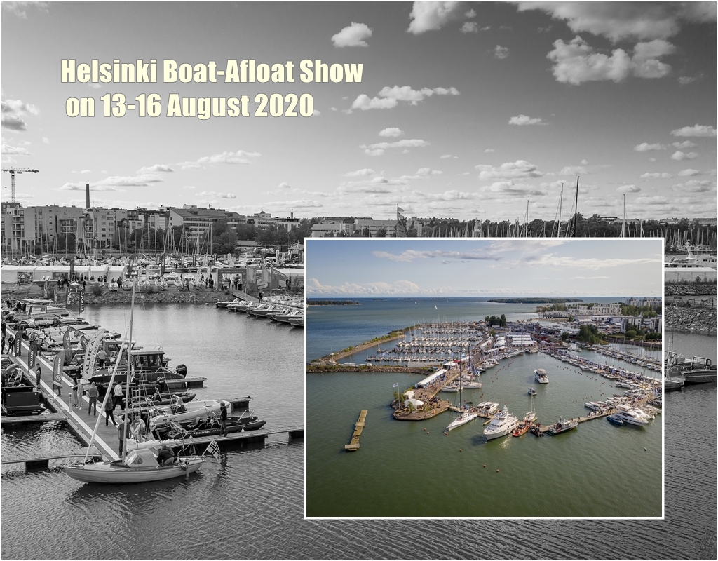 Helsinki Boat-Afloat Show on 13-16 August 2020